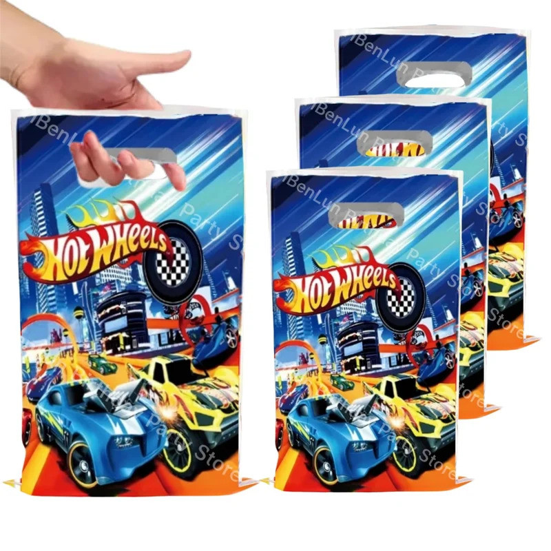 30pcs Hot Wheels Gift Bags Birthday Party Decoration Racing Car Goody — free download
