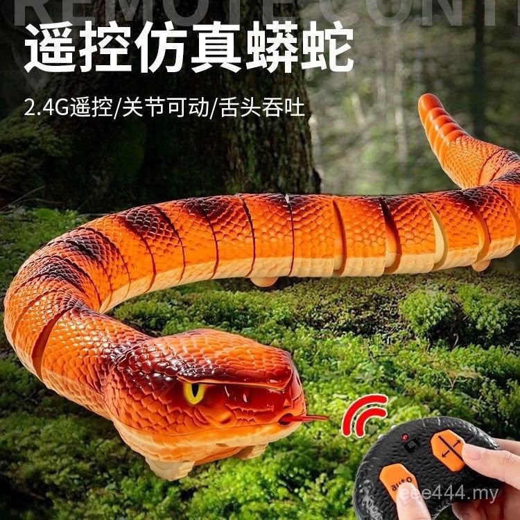 Cat Teaser Toy Simulation Induction Ladybug Remote Control Eye Snake ...