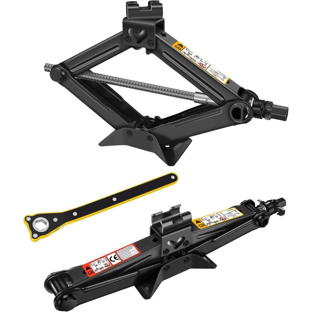 Scissor Jack, Compact Car Jack Kit 2 Ton/4409 LBS, 105 to 385mm Lifting ...