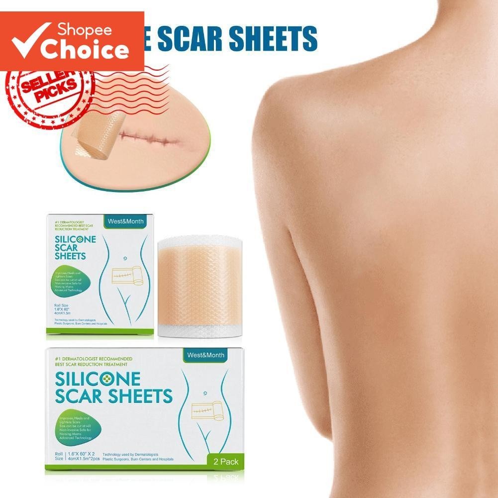 Silicone Scar Sheets Self-adhesive Beauty Stickers Surgical Scars ...