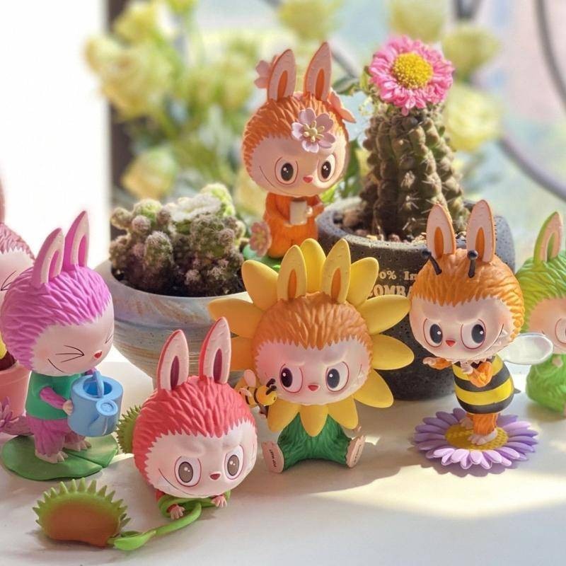 Ready Stock LABUBU LABUBU Flower Fairy Series Genuine Pop Mart Mystery ...