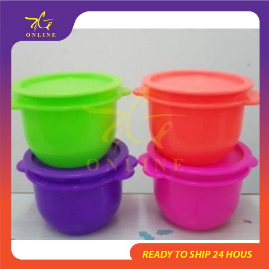 Tupperware 750ml Neon One Touch Bowls Gift Set Hadiah Hari Guru ...