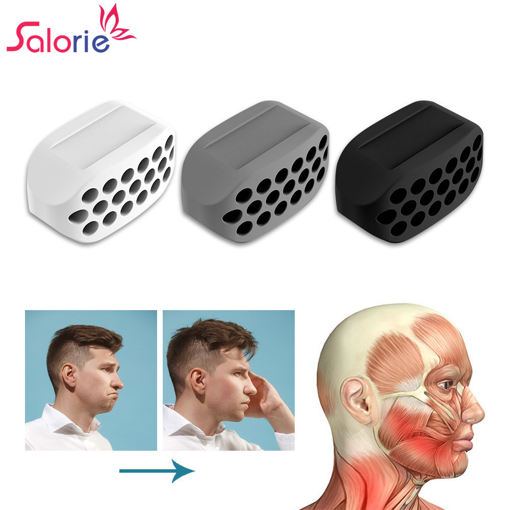 Salorie Silicone Chew Ball Jawline Exerciser Face and Neck Muscle ...