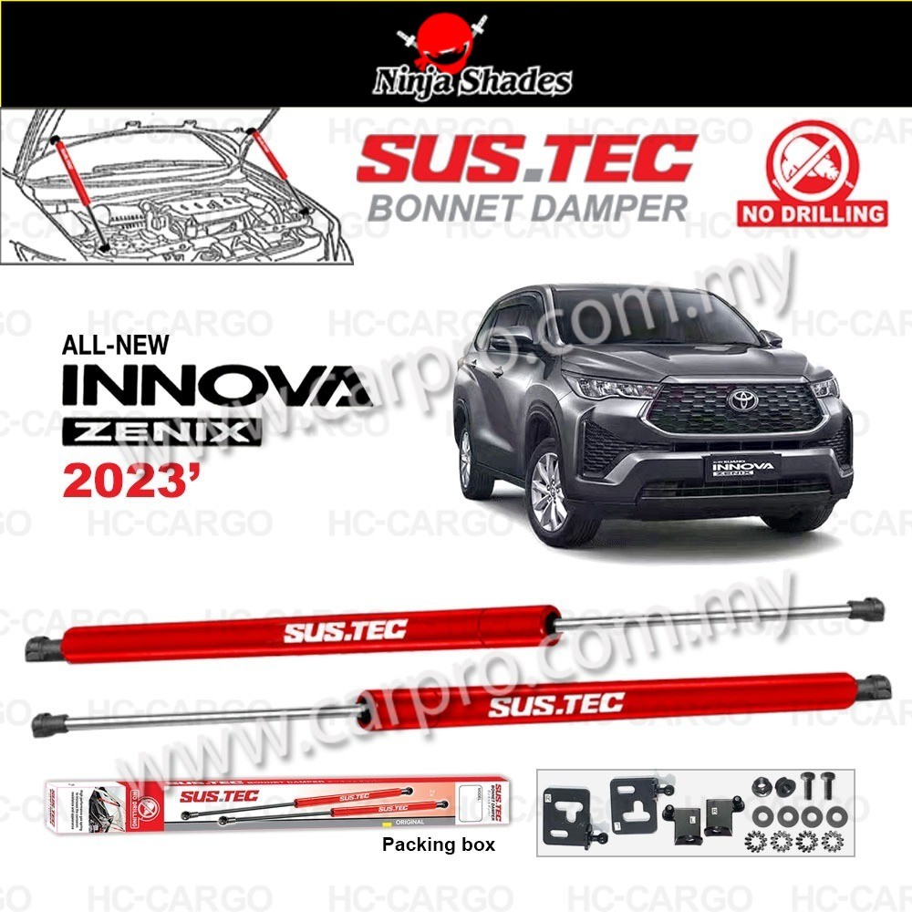 Toyota Innova Zenix AG10 2023 - 2024 Sustec Front Hood Damper Bonnet ...