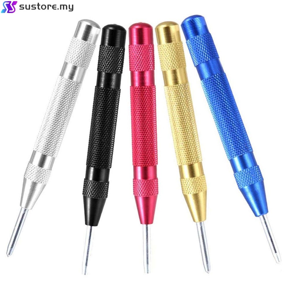 [Super] Automatic Center Pin Punch Spring Marking Holes Tool HSS Centre ...