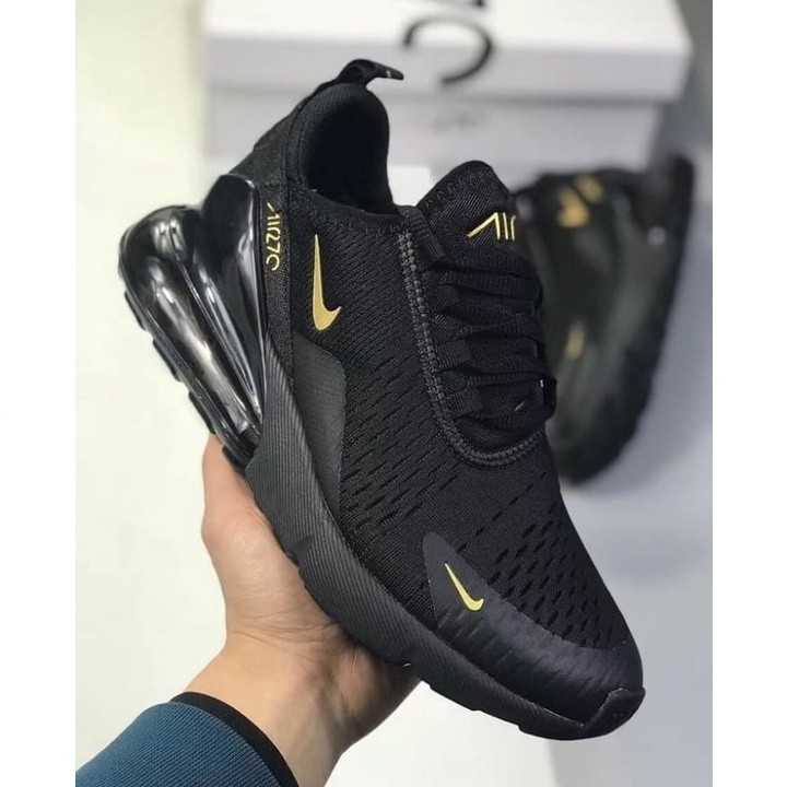 Nike air max kasut sukan 270 hitam untuk berjalan QMLW Shopee Malaysia