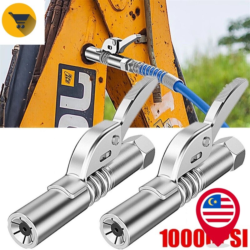 MK2 Grease Gun Coupler 10000PSI Hige Pressure Oil Filling Tool Grease