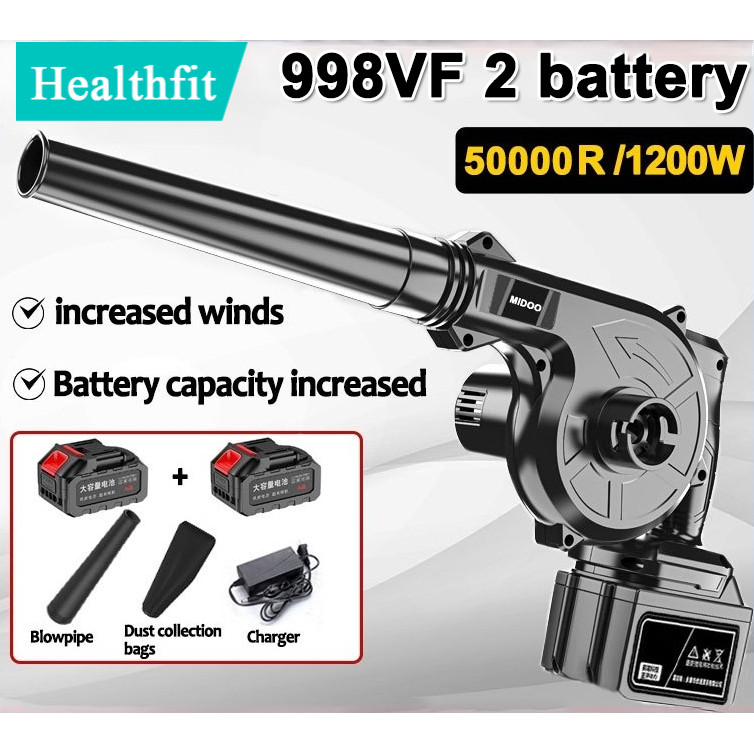 998Vf Portable Cordless Air Blower Rechargeable Blower & Vacuum 2 in 1