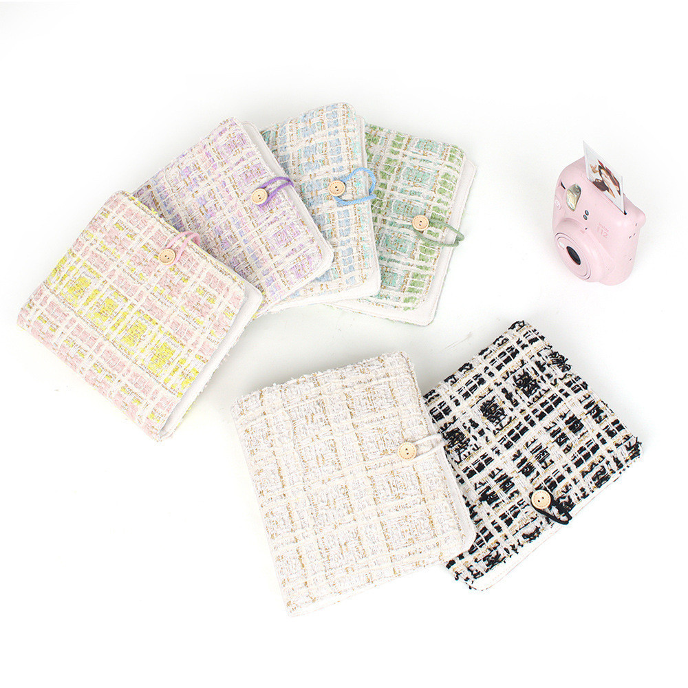 Cloth Loose-Leaf 160 Pockets 3-Inch Film Photo Album For Fujifilm ...