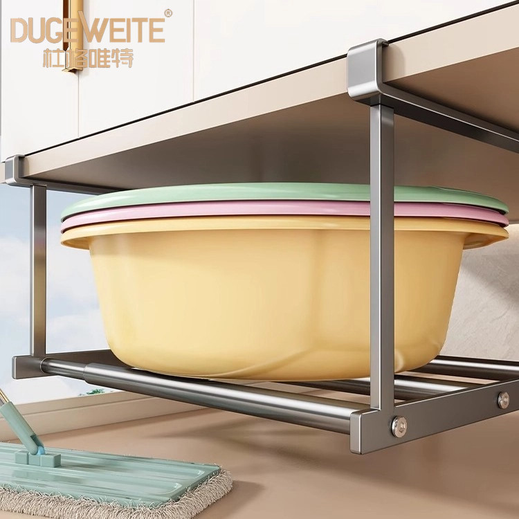 [Ready Stock] Washbasin Storage Rack Bathroom Cabinet Under Layered ...