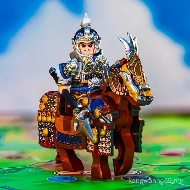 Three Kingdoms Warlord Zhao Yun Zhao Zilong Lu Bu Minifigure Armor ...