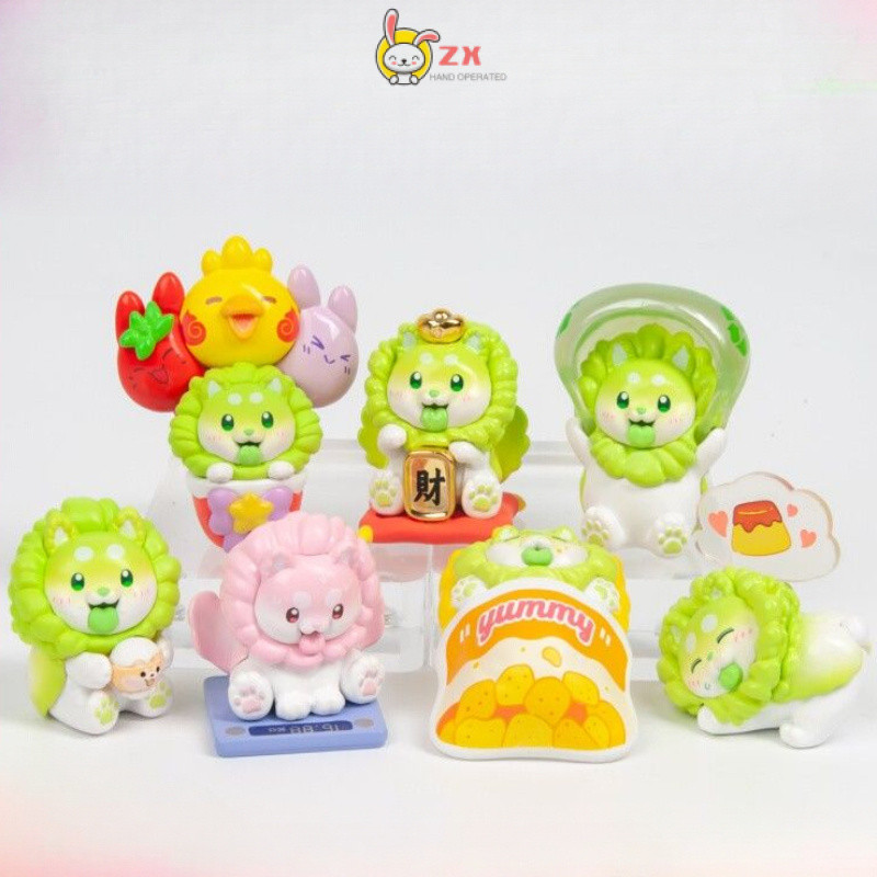 DODOWO Vegetable Elf Dog Small Hanging Card Jinlai Wangfu Blind Box ...