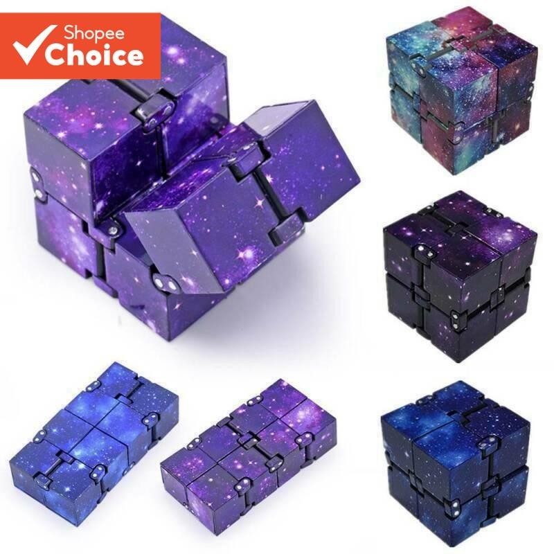 Sensory Infinity Cube Stress Fidget Funny Toys Game Autism Anxiety ...