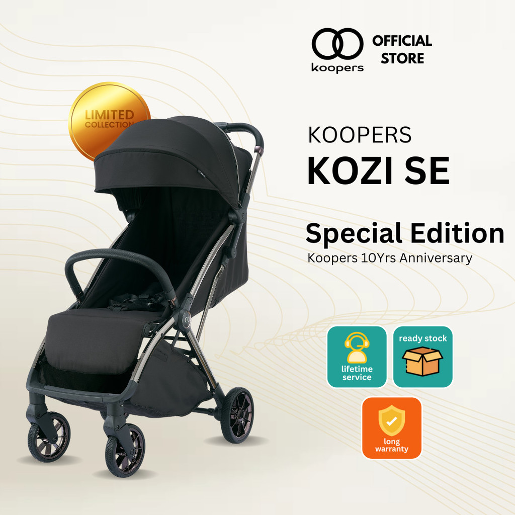 Koopers Kozi SE Lightweight Autofold Compact Stroller 0-22kg | EN1888 ...