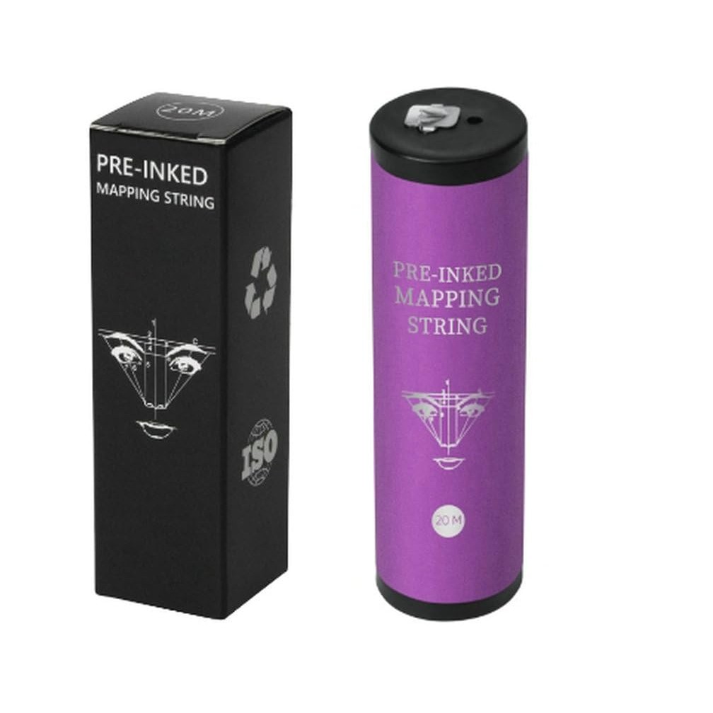 Pre Inked Mapping String 20m Eyebrow Line Brow Mapping Thread For