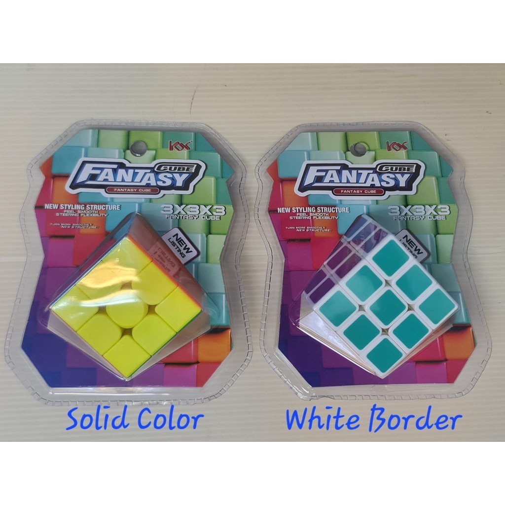 Fantasy Cube Magic Rubik Cube 3x3 | Shopee Malaysia