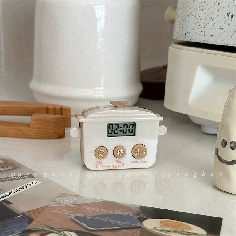 Creative Small Rice Cooker Kitchen Timer Magnetic Cooking Cooking Rice ...
