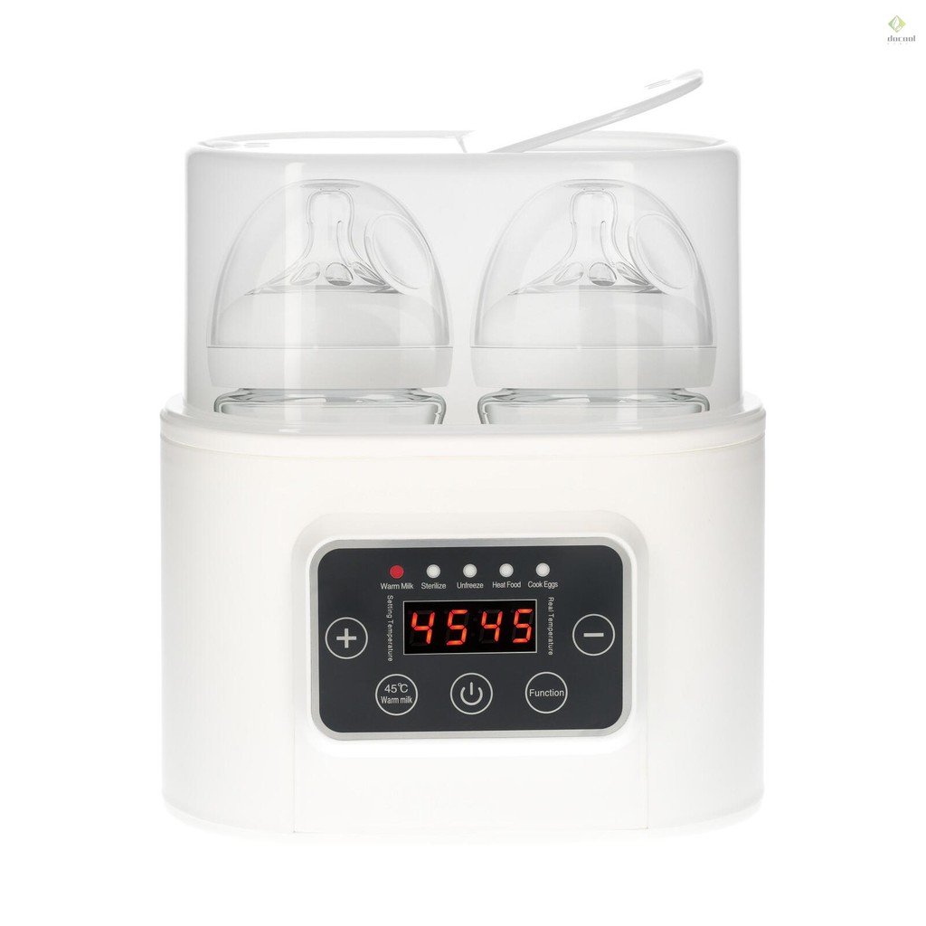 Baby Bottle Warmer 5in1 Digital Baby Food Heater with Timer Digital