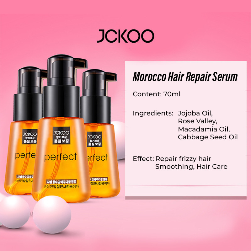 JCKOO Perfect Serum (70ml) Hair Repair Damage Hair Smoothing | Shopee ...