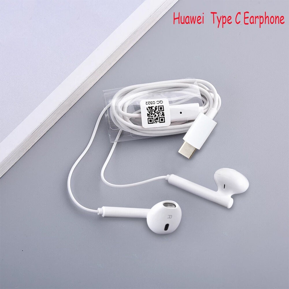 Huawei Usb C Earphones Genuine USB Type C Stereo Headset Cm33
