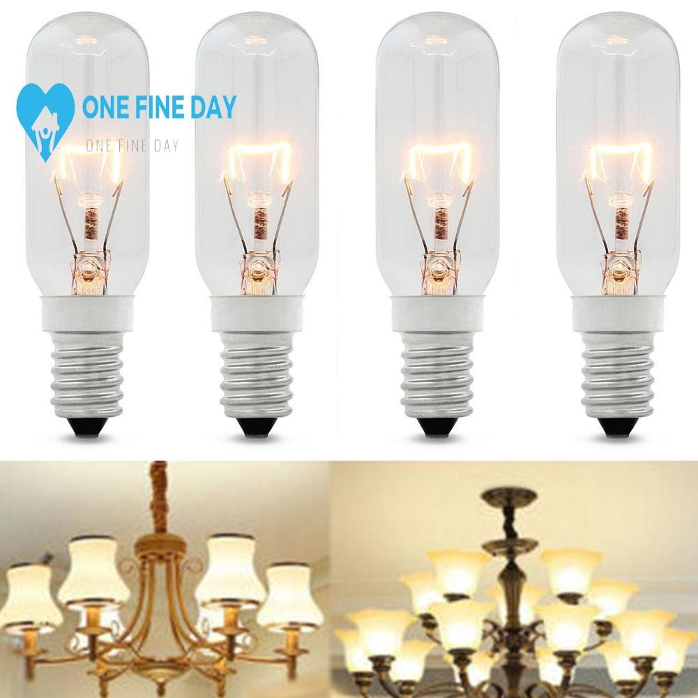 Branded 40w Ses E14 Clear Lamp Tubular Cooker Hood Light Pack Extractor