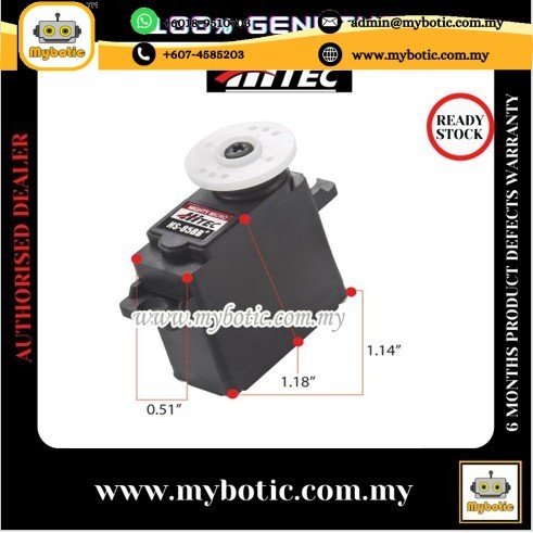 Hitec HS-85BB: Servo Mighty Con Cuscinetti A Sfera (HRC31085S)