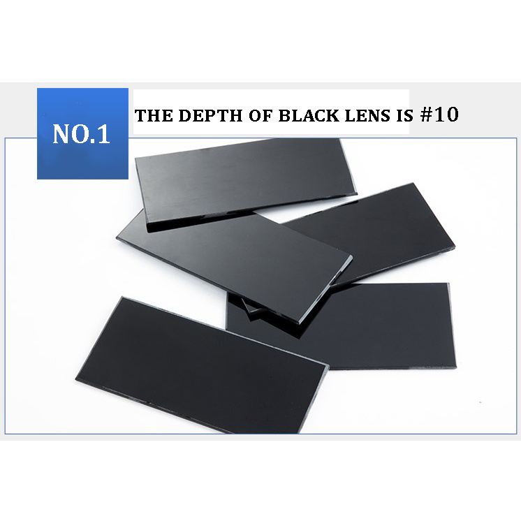 Welding Protective Glasses Lens Darkening Cahaya Silau Mata Kanta ...