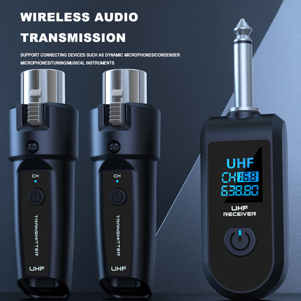 Signal Adapter Rechargeable Microphones Wired To Wireless System ...