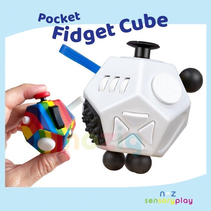 Pocket Size Fidget Cube Reduce Stress And Anxiety Shopee Malaysia