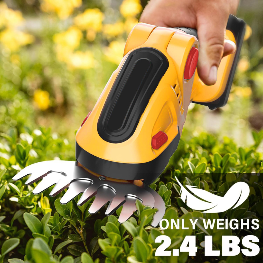 Household Lithium Battery Handheld Hedge Machine Mini Electric Hedge ...