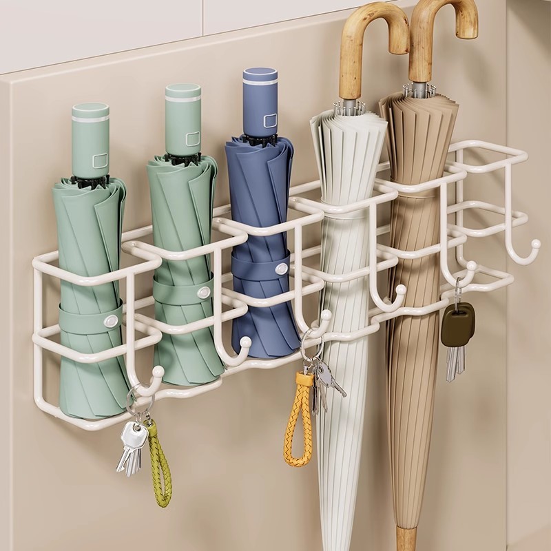 Umbrella rack entrance door wall-mounted drain rack placement rack ...