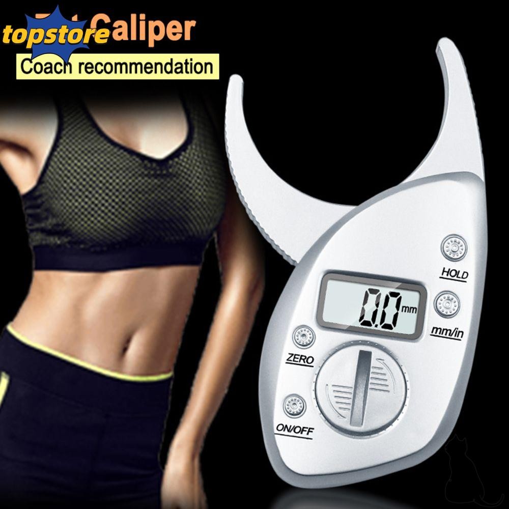TOPSTORED Tester Scales Fitness Digital Skinfold Slimming Fold Analyzer ...