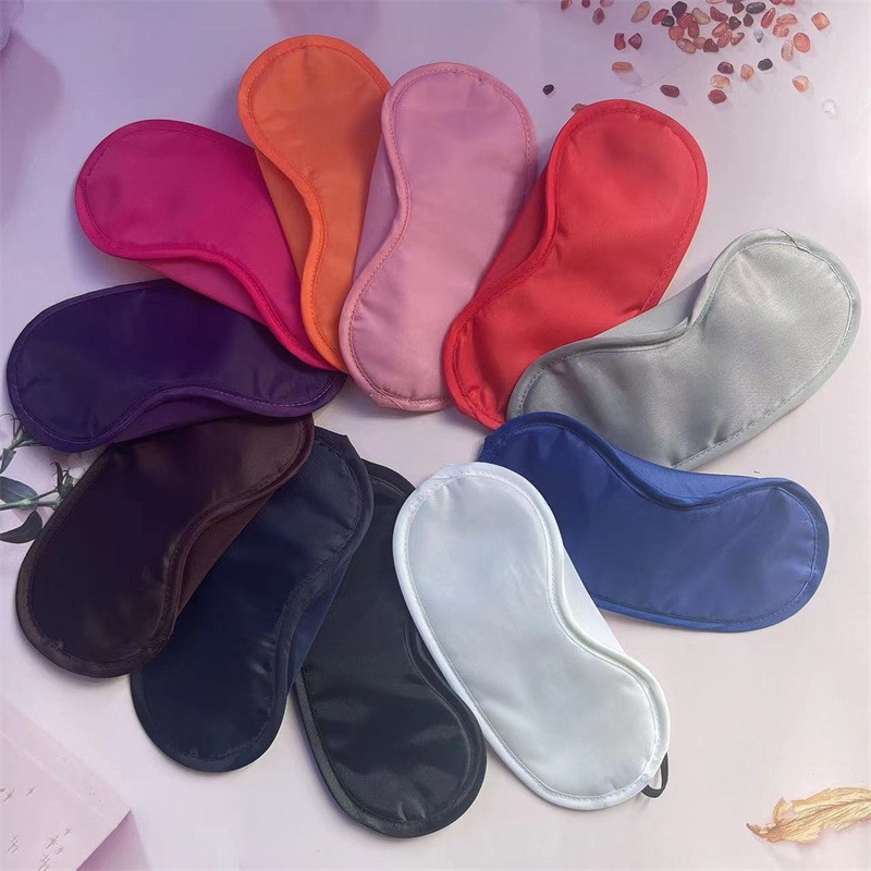 (SOFT PADDED) Travel Sleep Eye Mask Elastic Bandage Rest Relax Sleeping ...