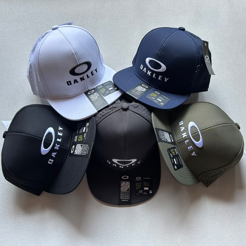 Oakley Hat Flat Brim All Match Breathable Quick Drying Men s Baseball Cap
