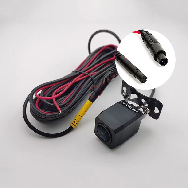4 Pin AHD 1080P Car Rear View Camera for Mirror Dash Cam Night Vision ...