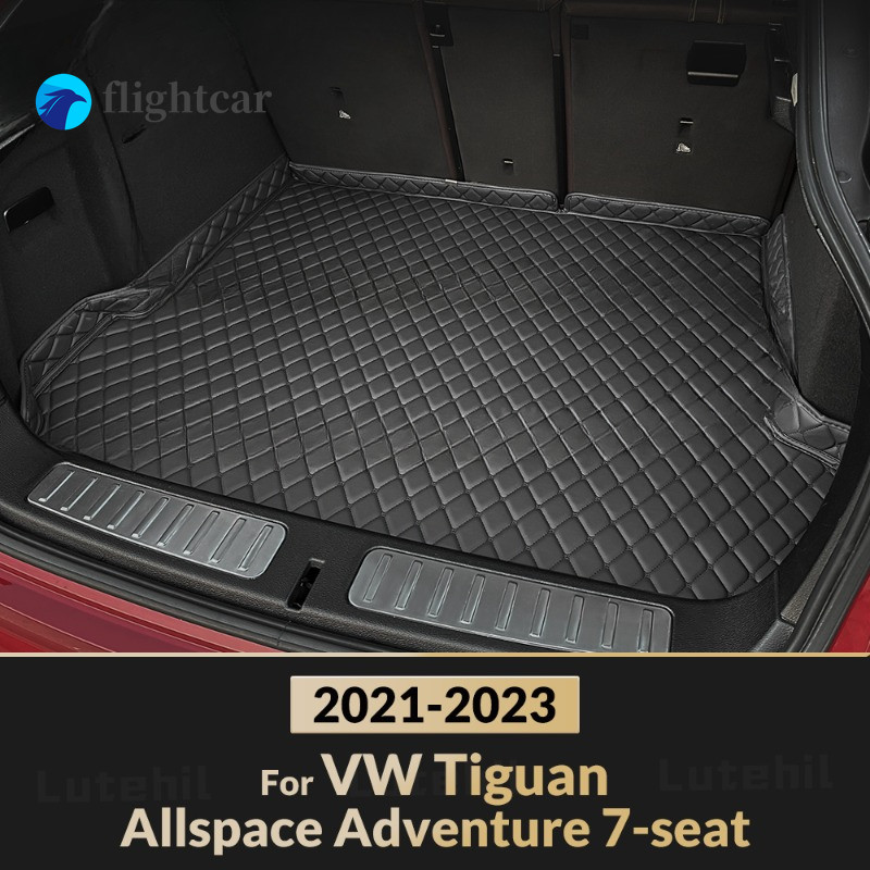 Rugged Rubber Floor Mats Tailored For VW Tiguan Allspace 2017-22