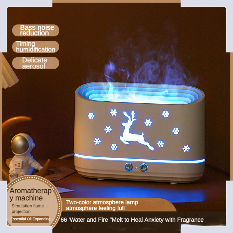 Aroma diffuser essential oil digital display fog wireless aromatherapy