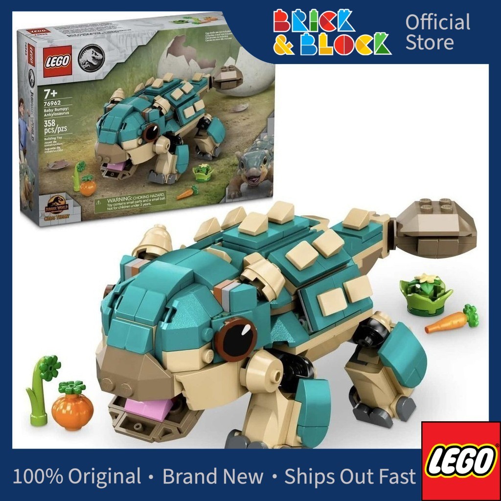 Lego baby ankylosaurus hotsell