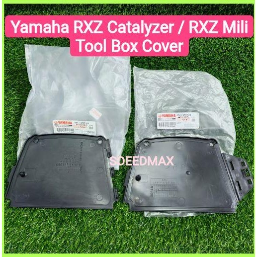 Yamaha RXZ Catalyzer / RXZ Mili Tool Box Cover Original 55F-F473T-00 ...