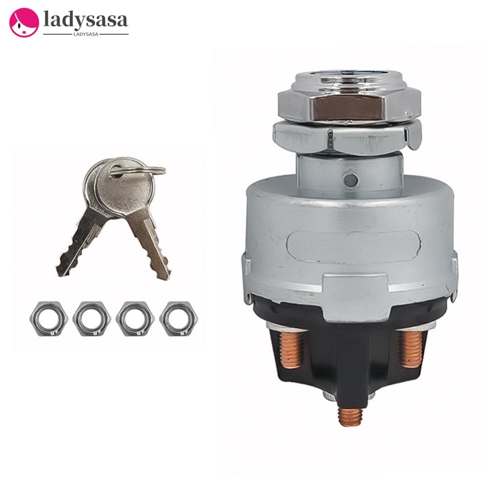 Ladysasa 4Position Universal Tractor Car Ignition Key Switch with Keys