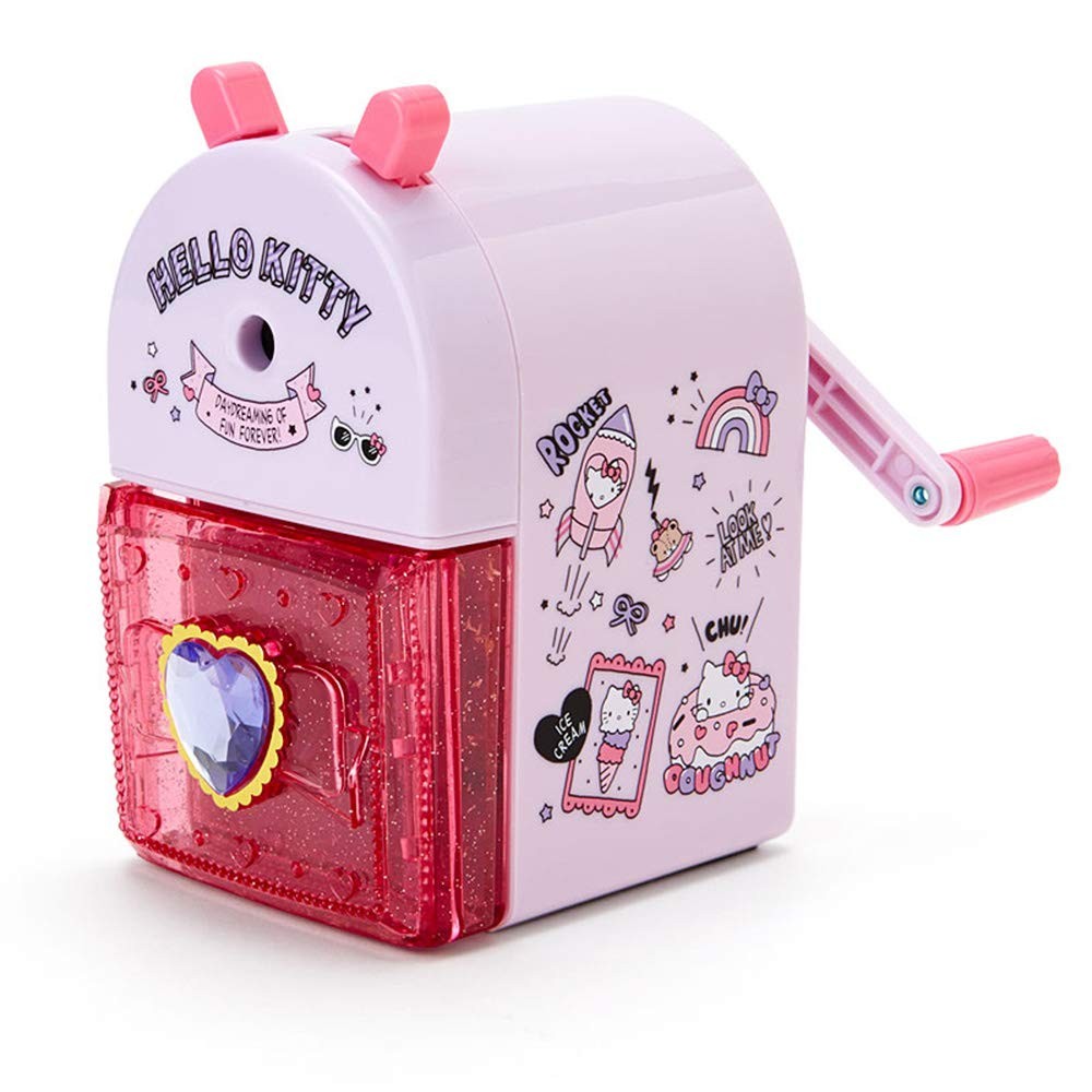 Sanrio Hello Kitty Glitter Manual Pencil Sharpener (Dream) | Shopee ...