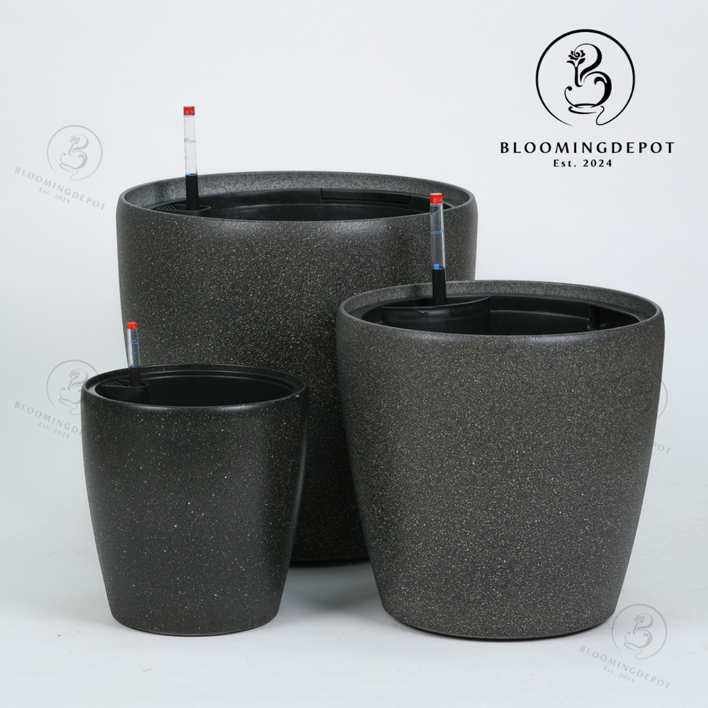 BLOOMINGDEPOT | Home Gardening | Flower Pot | Self Watering | Dumpy ...