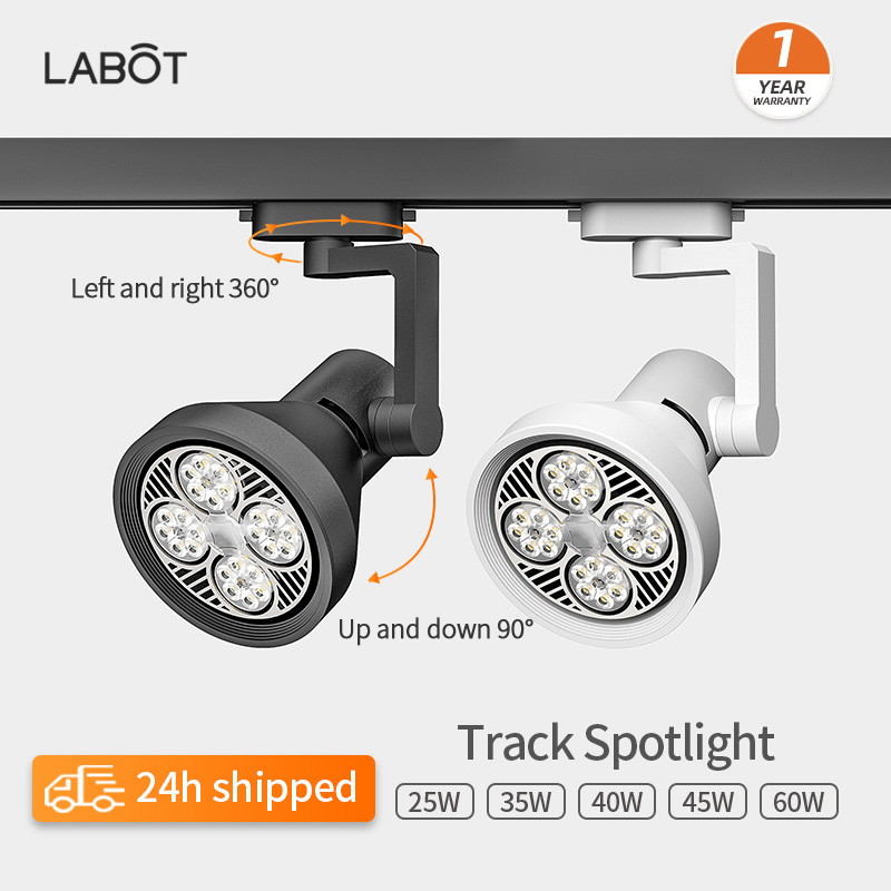 High Bright Track Light 35W/40W/45W/60W Rotatable Anti-glare Track ...