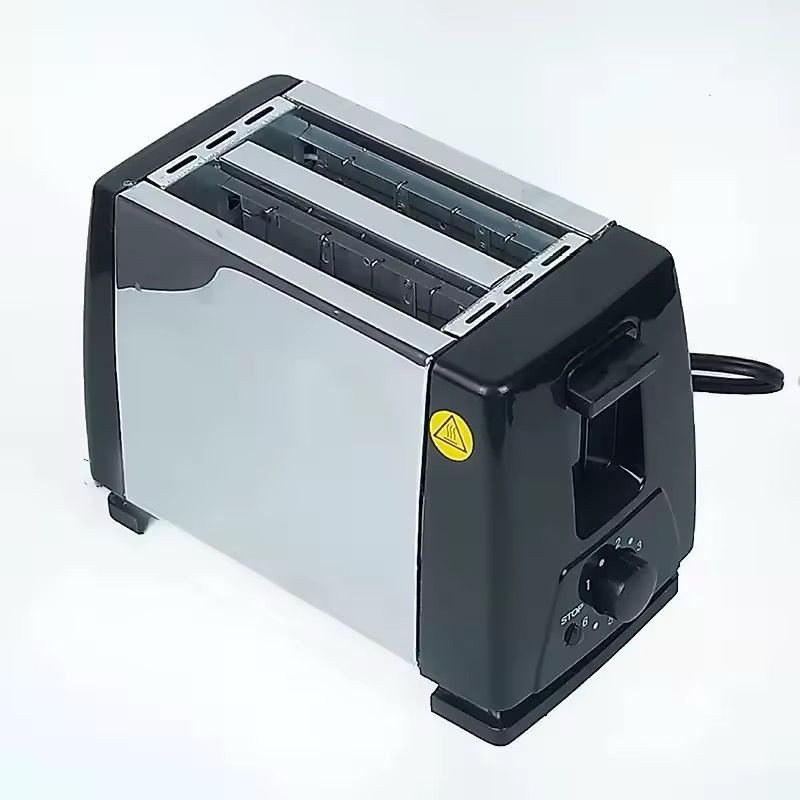 Toaster Automatic Machine Pop Up 2 Slices Fast Heating Bread Breakfast ...