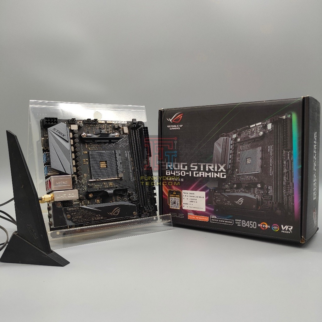 Asus ROG STRIX B450I GAMING Mini ITX AM4 Motherboard Shopee Malaysia