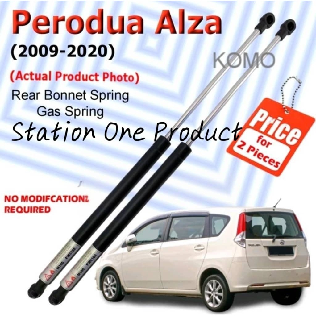 Perodua Alza (2007-2020) Rear Gas Spring Damper (2 Pieces) | Shopee ...