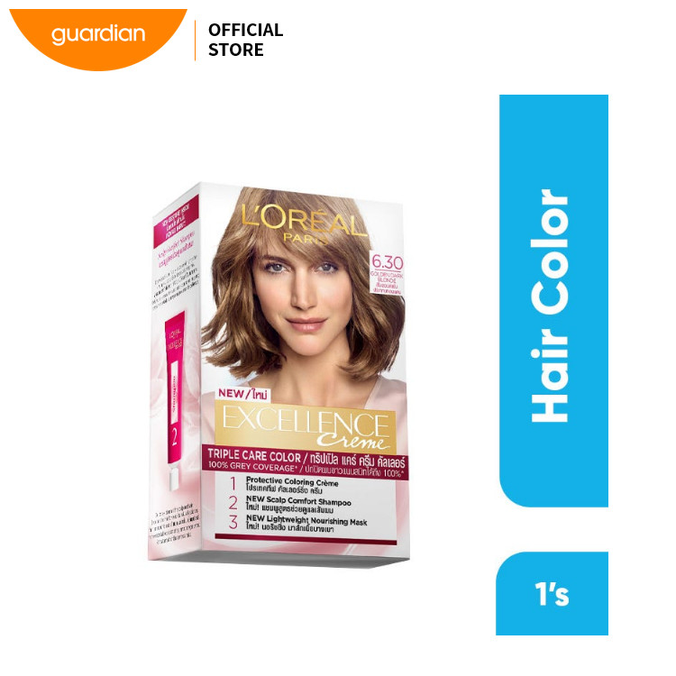 L'Oreal Excellence Hair Color 6.3 G Dk/Bld | Shopee Malaysia