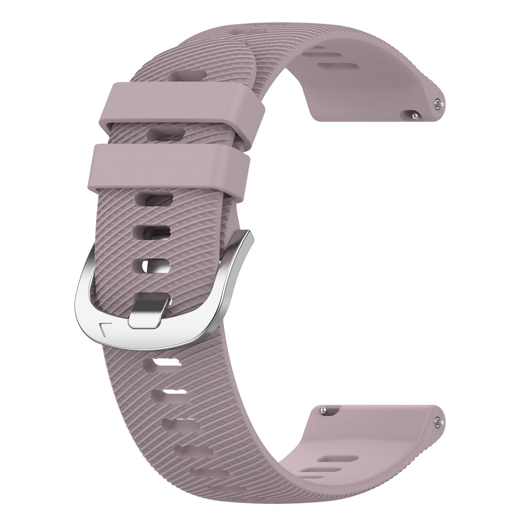 Cinturino Pelle Per Garmin Vivoactive 4S, 3S, Venu 2S, Forerunner - 18 Mm, Nero