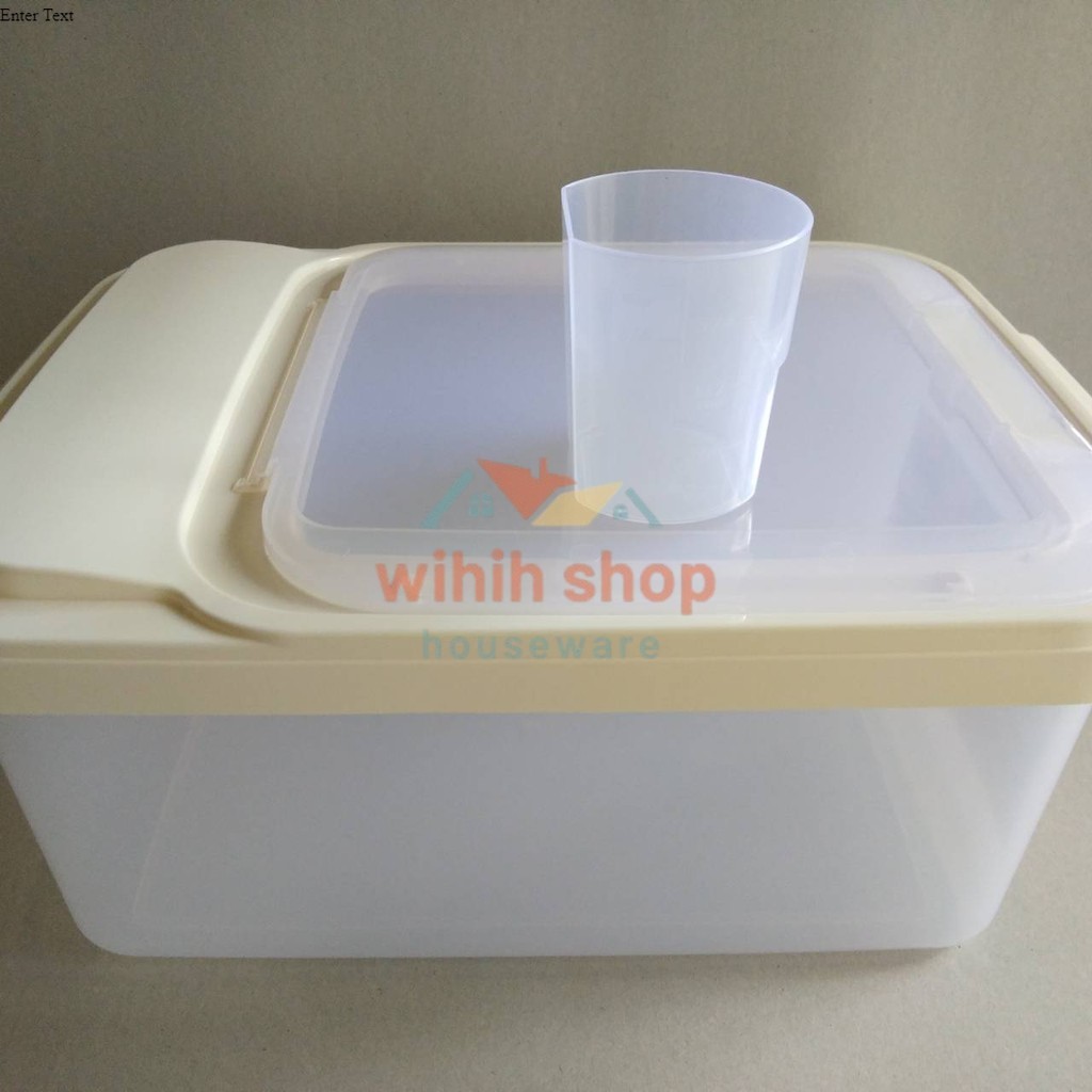 Rice box/rice box 10kg rice Storage box Brand | Shopee Malaysia