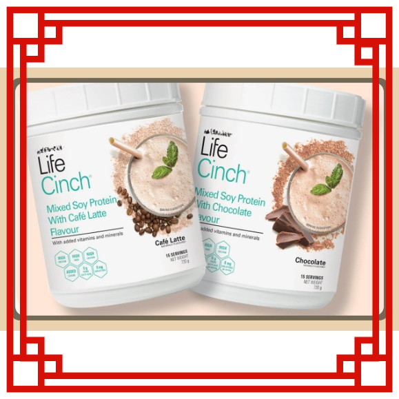 Original Shaklee LIFE CINCH MIXED SOY PRITEIN CHOCOLATE SHAKE & CAFE ...